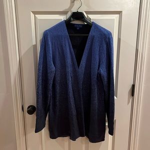 NWOT Barefoot Dreams open cardigan 2X